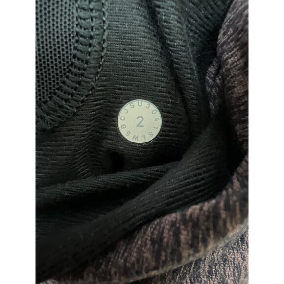 Lululemon Womens Ready To Rulu Joggers Pant Size 2 Heathered Rose Black - Picture 7 of 8